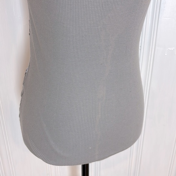 SUZY silver sequin tank top - Picture 4 of 7